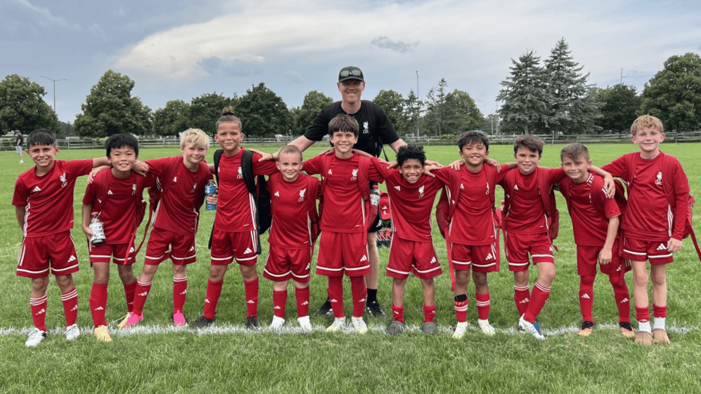 Liverpool FC Central's U10s during the 2026 USL Youth season.